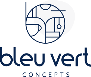logo de l'entreprise bleu vert